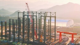 湖南日报·视觉丨临武县鸡脚山锂矿项目采选工程现场