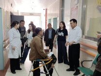 怀化市残联调研麻阳残疾儿童康复定点机构工作