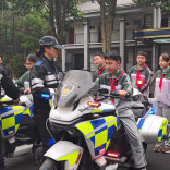 “零距离”探秘警营！吉首少先队员种下守护平安的种子