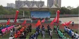 东安县首届“新华杯”中小学生足球赛开幕式圆满举行