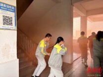 南县城西中学教育集团：演练筑防线，安全“不打烊”