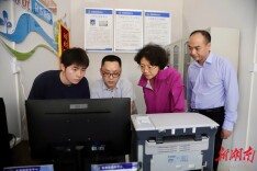 程蓓到新邵县督导检查防汛备汛、安全生产、社会稳定工作