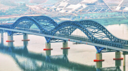 暮坪湘江特大桥冲刺收官