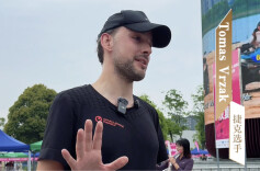 捷克选手点赞常德柳叶湖“她铁”赛场