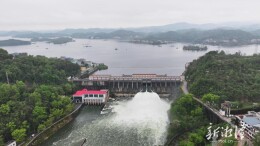 水府庙水库今年首次开闸腾库