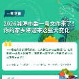 一图读懂 | 2026湘潭市委一号文件来了！你的家乡将迎来这些大变化