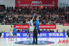 2026湖南省城市篮球联赛（湘 BA）第四轮：张家界主场63:93不敌湘潭