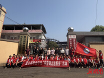 青春志愿行 情暖夕阳红——蓝山县职业中专开展福利院志愿服务活动