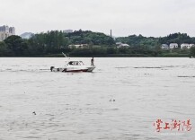 受强降雨及上游来水影响，洣水衡东水文站出现超警戒水位