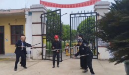 南县浪拔湖镇新建小学：警校家联动筑防线 实战演练护平安