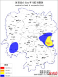 山洪预警！15日晚至16日晚，衡阳、长沙等6市局地需防范