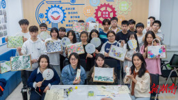 湖南化工职业技术学院“非遗+心理”育人活动走进“一站式”学生社区