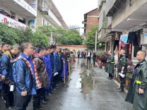 以练筑防，以战备汛！为群众点赞筑牢安全屏障