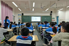 石门宝峰街道中心学校：书声润课堂 比武促成长