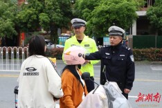 隆回公安交警深耕校园周边治理 筑牢安全防线