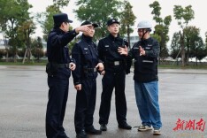 护航水域平安  长江航运公安局岳阳分局开展全民国家安全教育日活动