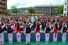 桑植县关工委走进芙蓉桥小学开展主题教育活动