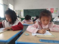 邵东市流光岭镇：四校同频，将“思政”融入写字比赛里