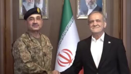 伊朗总统会见巴基斯坦陆军参谋长