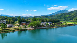 组图 | 蓝天碧水，绥宁花园阁的春色