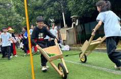 稻田里的课堂收获多 常德港中坪劳动教育实践基地迎来研学高峰