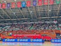 快讯丨“湘BA”第五轮：湘潭队上半场42:37领先怀化队
