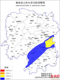 省水利厅与省气象局联合发布山洪灾害风险预警