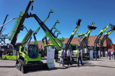 高端智造闪耀欧洲 中联重科重磅亮相西班牙工程机械展