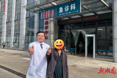 宁远一位银环蛇咬伤危重患者获救