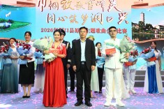 巾帼放歌颂雪峰·同心筑梦洞口兴——洞口县卫健局斩获全县妇女干部职工合唱比赛一等奖