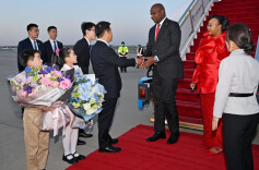 Mozambican president arrives in Beijing during state visit to China