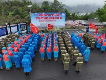 军地携手砺精兵  武冈市2026年防汛抢险演练全面展开