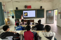 书香润乡村！湖南财工职院青年志愿者走进珠晖区樟木村开展支教公益活动