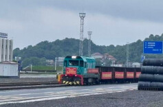 湖南日报 | 株洲三一智慧钢铁城：铁路专用线开通