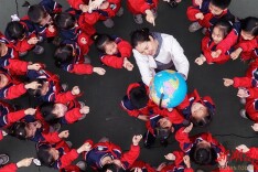 珍爱地球 从小做起