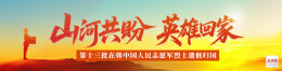 山河共盼 英雄回家丨第十三批在韩中国人民志愿军烈士遗骸归国