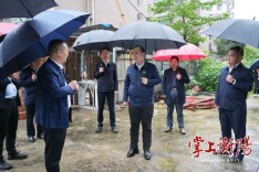 朱健专题调度征拆逾期未安置遗留问题处置工作