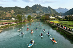 本周末！教字垭镇举行桨板运动活动，快来报名→
