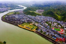 里耶古镇绿意浓