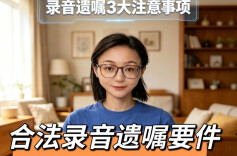 凭一段录音就想继承百万遗产？错！合法录音遗嘱要满足这3个条件！︱生活有说“法”·金燕之谈