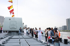 Chinese PLA Navy opens barracks to public to mark 77th anniversary