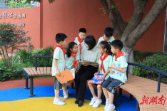 长沙市雨花区砂子塘启新小学；让“阅读”变成一场“成长魔法”