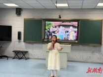 嘉禾县塘村镇中心学校：演讲展情怀 独舞秀风采