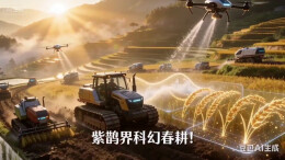 智赋融媒·学员习作㉗|当紫鹊界梯田遇上AI科技，惊艳整个春天