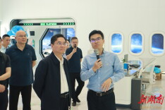 湘潭大学校长廖永安赴广州走访校友企业