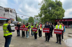 以练为战 防患未然——芦淞区白关镇举行地质灾害应急避险演练