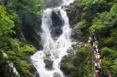 旅发大会·湘潭相会⑤ | 从顶峰到顶流，这波“泼天富贵”，曹家坳瀑布接住了！