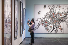 Tianjin Chinese Painting Higher Education Teaching Drafts and Works Exhibition Opens in Changsha