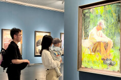 陈伟平油画语言探索研究展开幕，78幅作品亮相星城