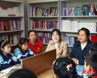 娄底二小联合社区开展阅读周主题活动